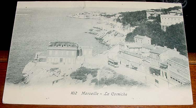 MARSEILLE - LA CORNICHE - CIRCULEE 1905 - Endoume, Roucas, Corniche, Stranden