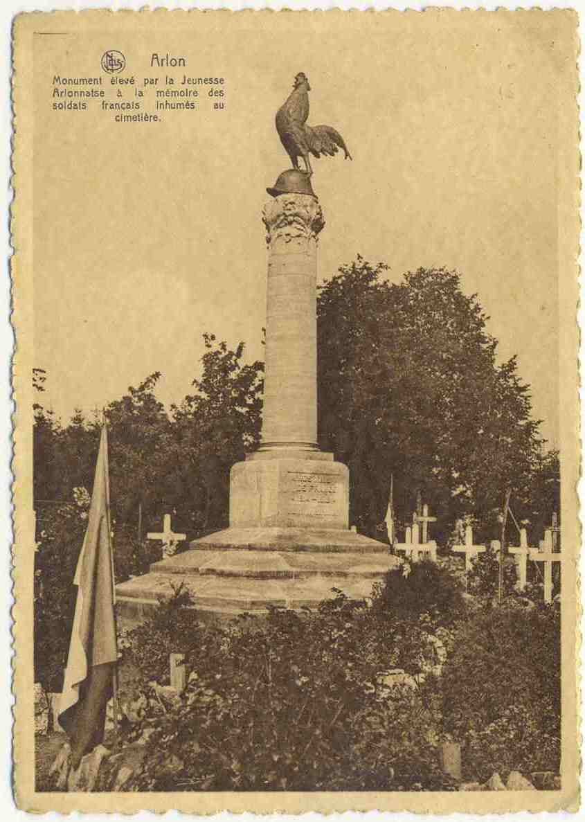 Arlon ,monument NELS, 1935, Ocb Nr 420, Stempel Arlon, Zie Scans - Arlon