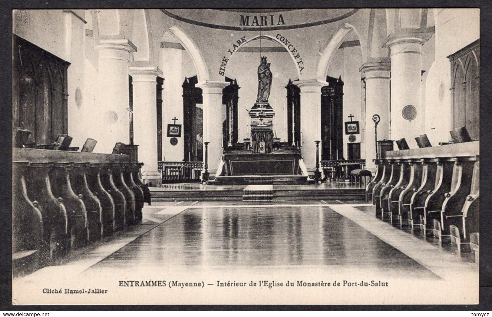 Postcard Entremmes - Monastere De Port-Salut ... 191?-2?, Not Used - Entrammes