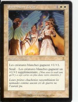 Sacrement Divin   Odysse - Cartes Blanches