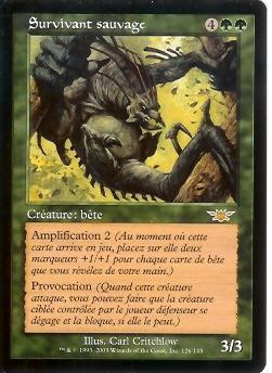 Survivant Sauvage     Jugement - Cartes Vertes