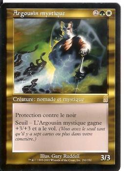 Argousin Mystique    Odysse - Gold Cards