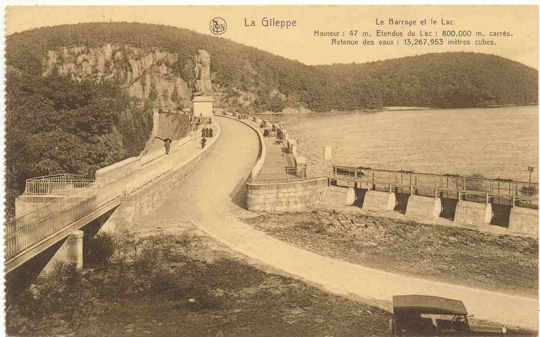 Gileppe , 1927 ,   Ocb Nr 200 , Stempel  Zie Scans NELS - Gileppe (Barrage)