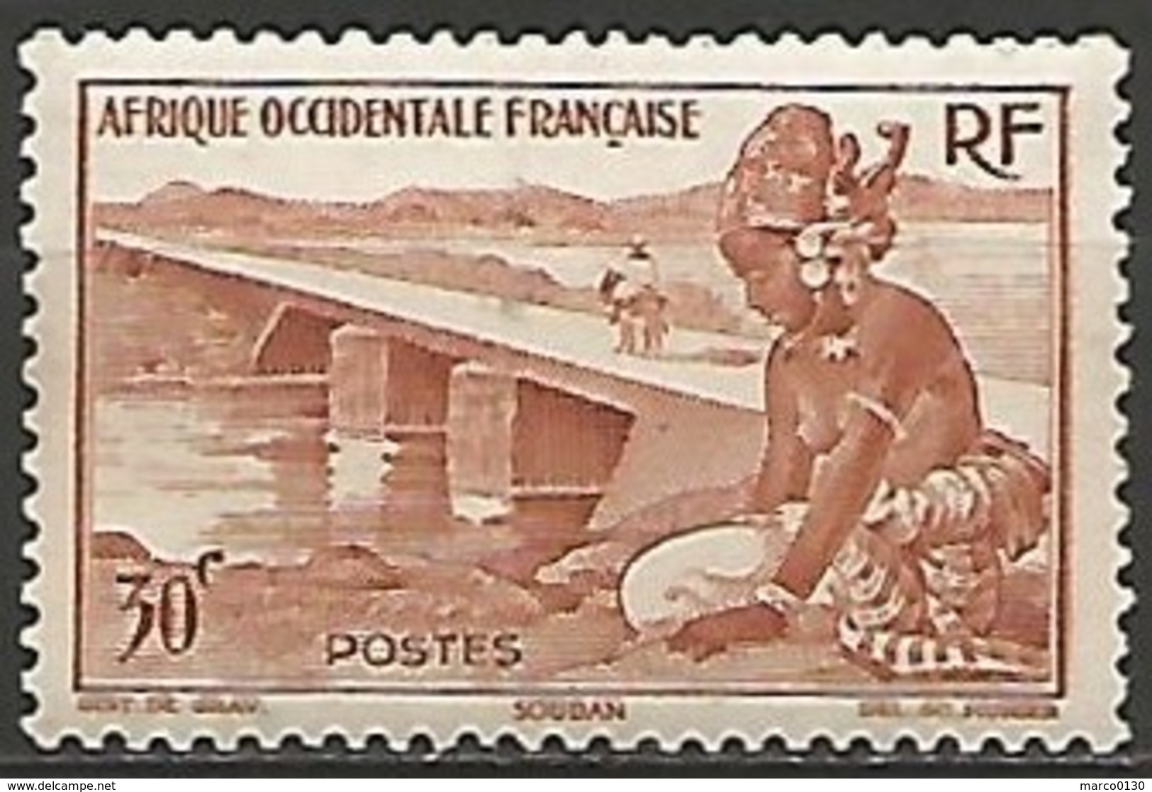 A.O.F. N° 25 NEUF - Unused Stamps