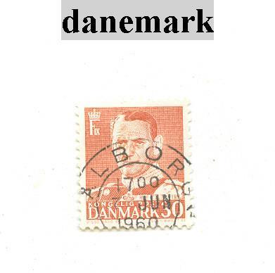 Timbre Du Danemark N° 321A - Oblitérés