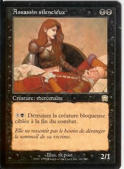 Assassin Silencieux     Masque De Mercadia - Cartes Noires