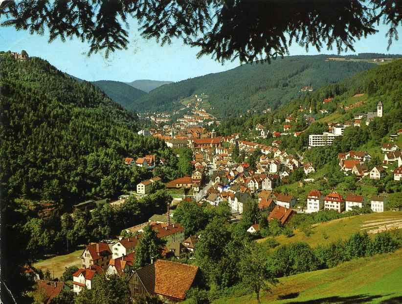 SCHRAMBERG   -   Fünftälerstad Im Schwarzwald      Blick Vom Tischnecker Berg   (1973) - Schramberg