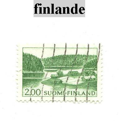 Timbre De Finlande N° 548 - Usati