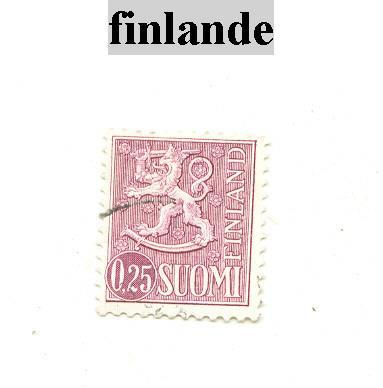Timbre De Finlande N° 537 - Gebruikt