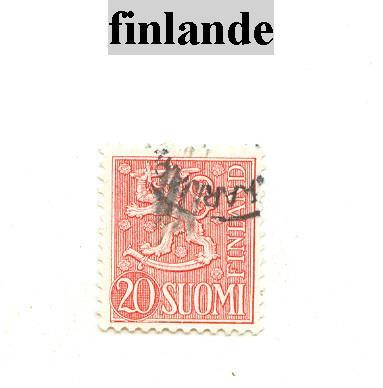 Timbre De Finlande N° 536 - Usati