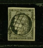 FRANCE Nº 3  Obl. - 1849-1850 Ceres