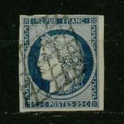 FRANCE Nº 4 A Obl. - 1849-1850 Ceres