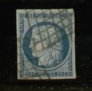 FRANCE Nº 4 A Obl. Jolie Piece - 1849-1850 Ceres