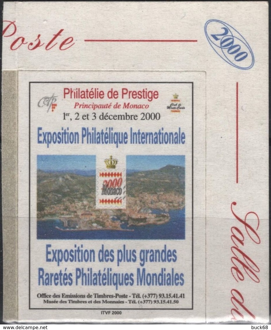 MONACO Vignette MonacoPhil 2002 - Plaatfouten En Curiosa