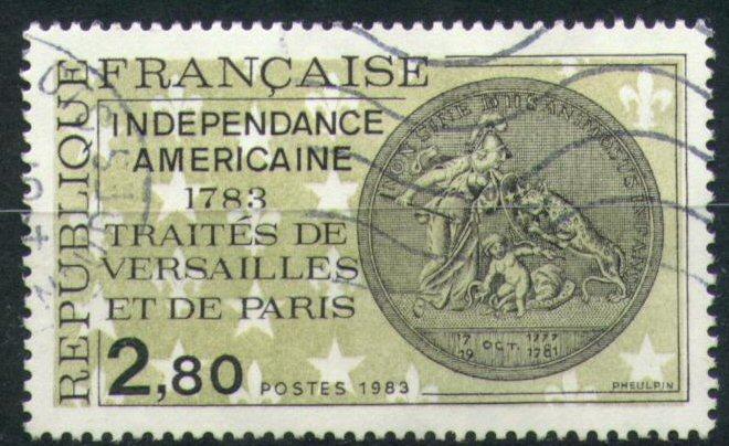 #2742 - France/Indépendance Américaine Yvert 2285 Obl - Independecia USA