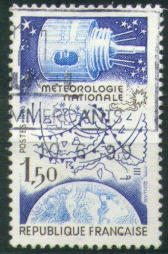 #2748 - France/Satellite Météo Yvert 2292 Obl - Climate & Meteorology