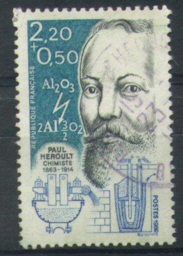 #2792 - France/Paul Héroult, Chimiste Yvert 2400 Obl - Chimie