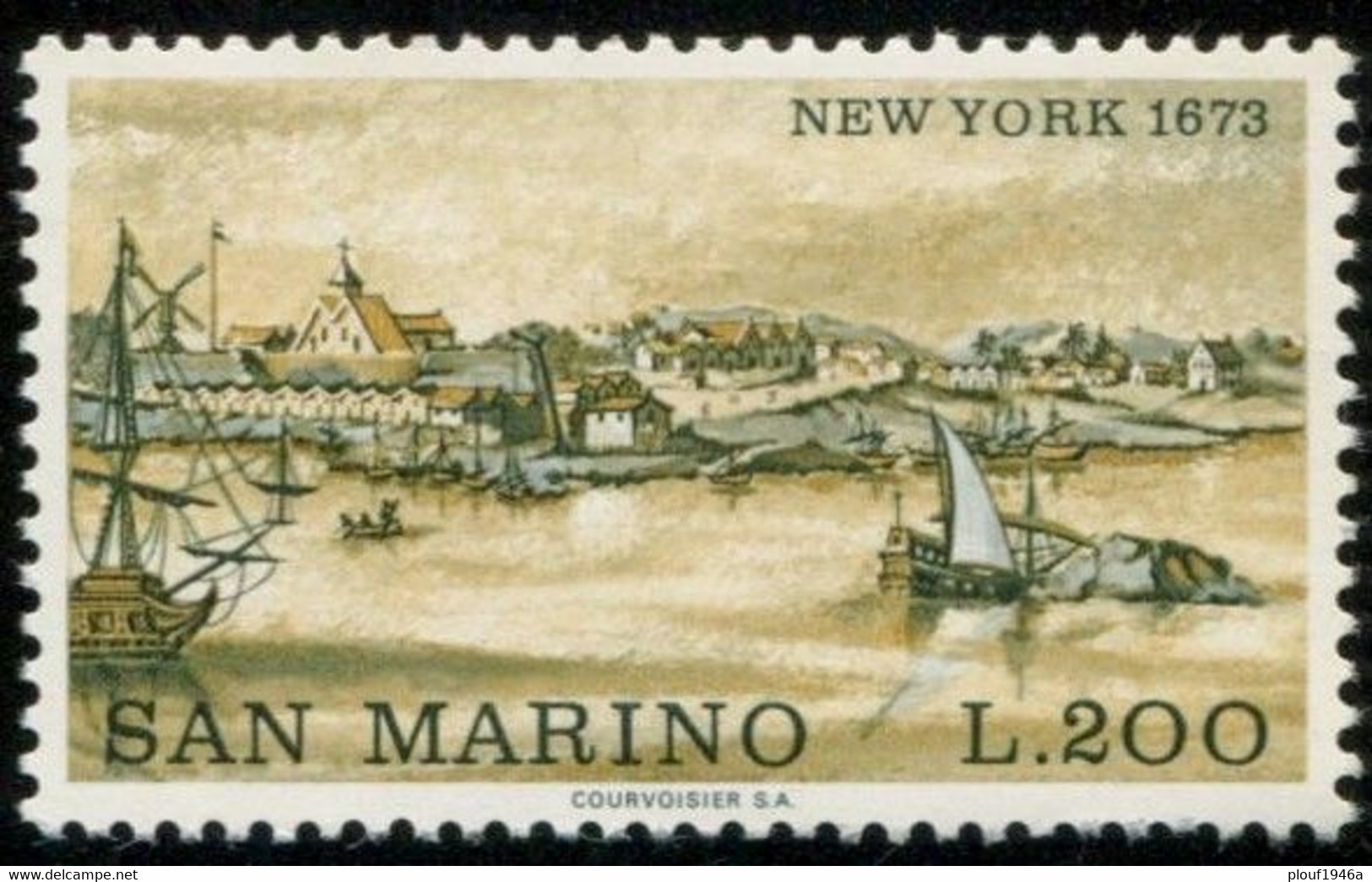 Pays : 421 (Saint-Marin)  Yvert Et Tellier N° :  831 (**) - Unused Stamps