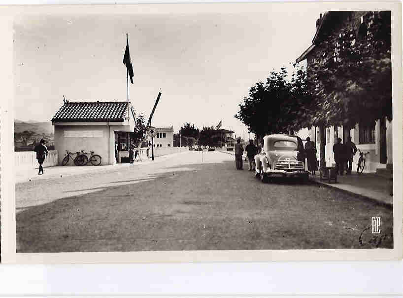 HENDAYE, La Frontière France Espagne - Aduana