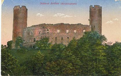 Schloss Andlau (Mittelvogesen) - Barr