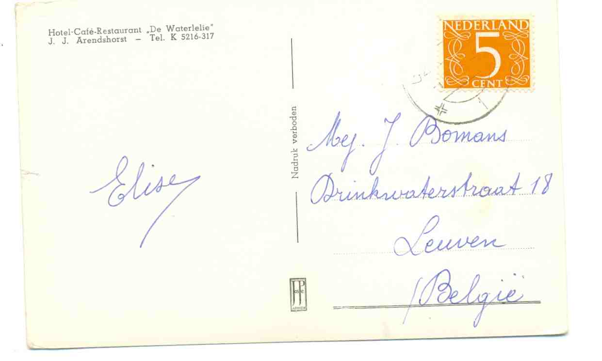 Giethoorn ,  Zie Scans , Stempel (ned 10) - Giethoorn