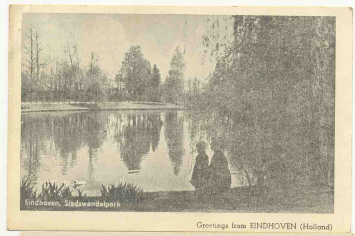 Eindhoven , Stadswandelpark , 1946 , Stempel  , Zie Scans (ned 40) - Eindhoven