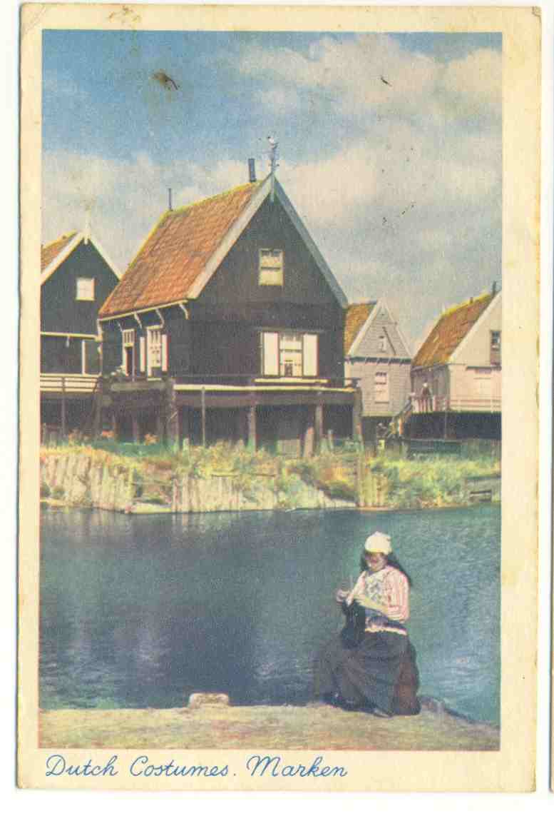 Hollandsche Kleederdrachten  Marken, 1948 , Stempel Marken  , Zie Scans (ned 53) - Marken