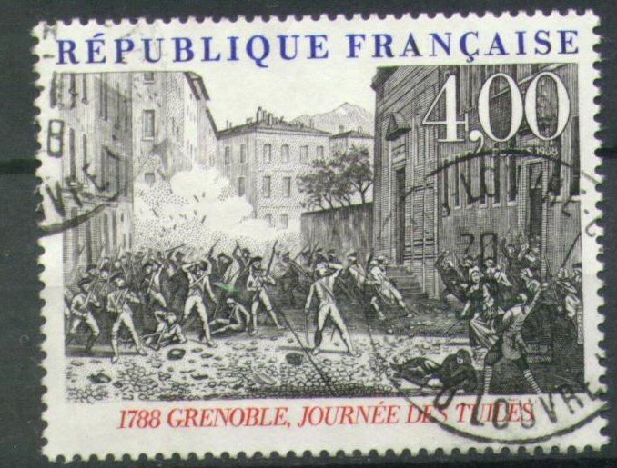 #2841 - France/Bicentenaire De La Révolution Yvert 2537 Obl - Revolución Francesa