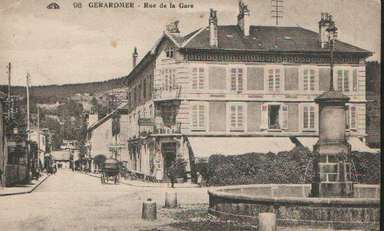 Gerardmer, Rue De La Gare Animée - Gerardmer