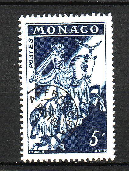 Tilmbre Monaco N° 11a Préoblitérè Sans Gomme ( 5f. Bleu-noir ) - Precancels