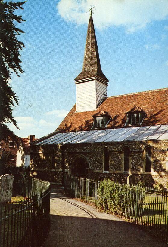 St MARTIN' S  CHURCH,   CHIPPING  ONGAR,    Essex - Andere & Zonder Classificatie