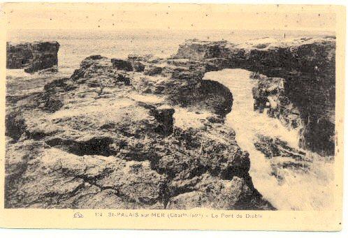 17 - St Palais Sur Mer - Le Pont Du Diable - CPA Non Voyagé Ed. CAP N° 1134 - Pont-l'Abbé-d'Arnoult