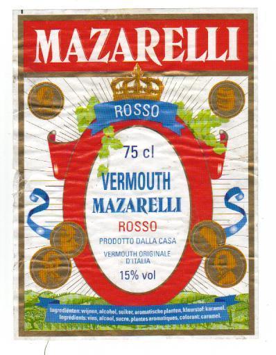 Vermouth - Mazarelli - Other & Unclassified