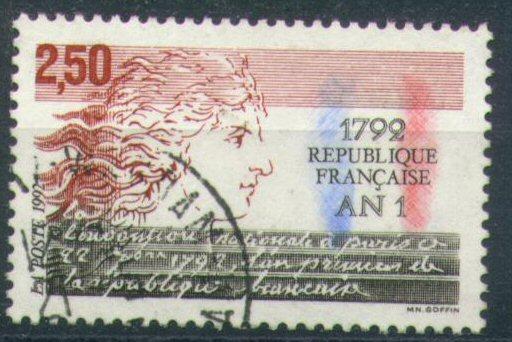 #2900 - France/An 1 De La République Yvert 2771 Obl - Revolución Francesa