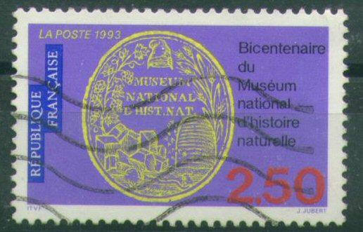 #2911 - France/Museum D'Histoire Naturelle Yvert 2812 Obl - Museos