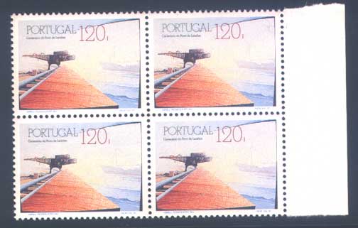 Portugal 100 Years Leixoes Port 1992 X4 ** 100 Années Port De Leixoes X4 ** - Andere(Zee)