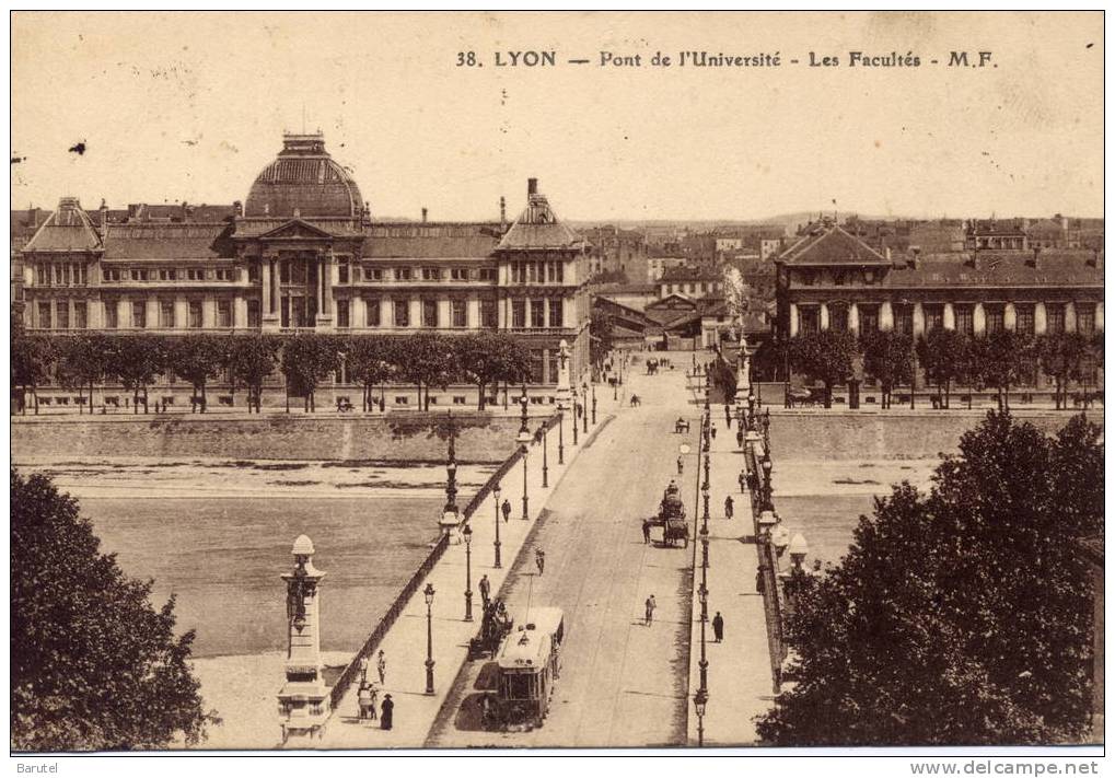 LYON 7 - Pont De L´Université. Les Facultés - Lyon 7