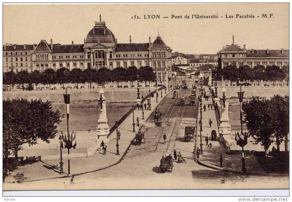 LYON 7 - Pont De L´Université. Les Facultés - Lyon 7