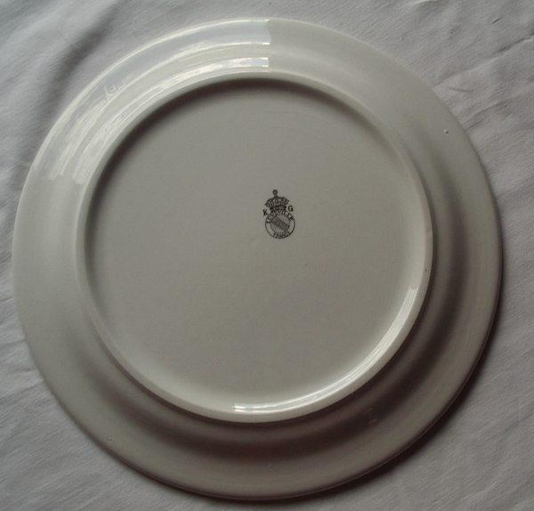 LUNEVILLE - Assiette Bord - Plates - AS185-4B - Lunéville (FRA)