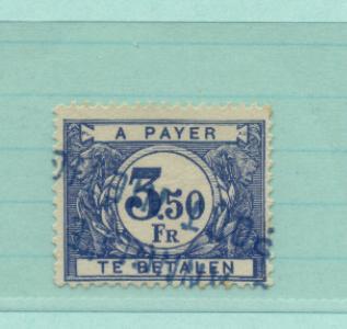 Tx 48 Ontwaard Met TAXE ANNULEE / STRAFPORTNIETIG In Blauw !!! - Timbres