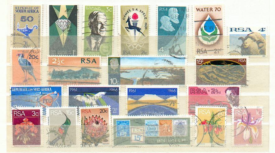 Lot Afrique Du Sud - 80 Valeurs Différentes - Vrac (max 999 Timbres)