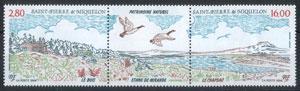 Timbres De St Pierre & Miquelon Triptyque De 1994 ** Luxe Cote 14.00 Euro Une AFFAIRE - Autres & Non Classés