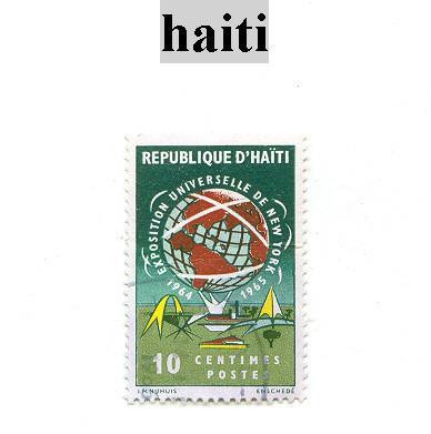 Timbre D´haiti - Haití