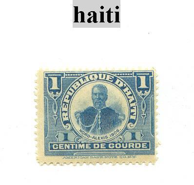 Timbre D´haiti - Haití