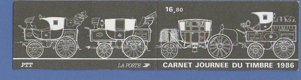 CARNET Journee Du Timbre   (1986) **  ( Cote 10 €) - Tag Der Briefmarke