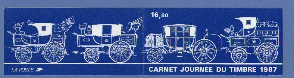CARNET Journee Du Timbre   (1987) **  ( Cote 10.75 €) - Stamp Day