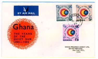 GHANA - Yvert - FDC 156/8 - Sonstige & Ohne Zuordnung