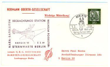 R.F.A. - Lettre De Berlin 19 Vers Berlin 30  Y. & T. 223 - Perfins