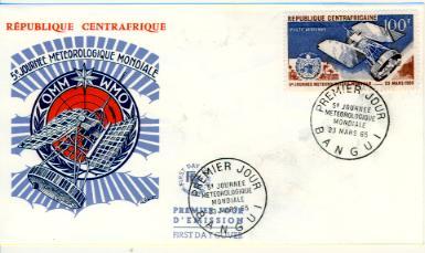 CENTRAFRICAINE - FDC - Y. & T. PA 30 - Climate & Meteorology