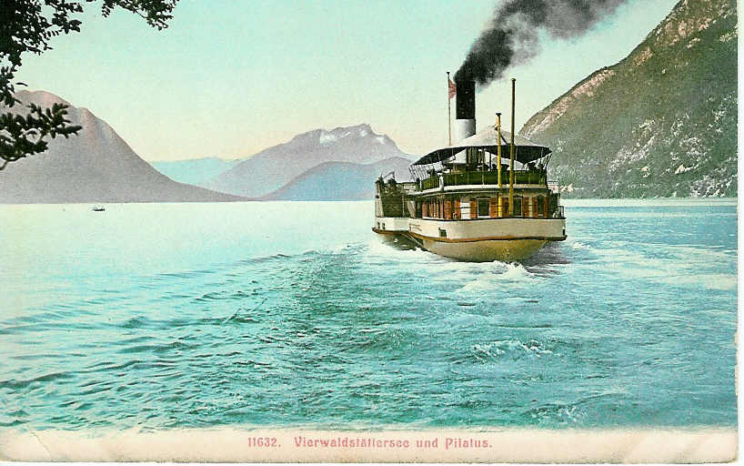 LAC LEMAN   11632   Vierwaldslattersee Und Pilatus  Carte Neuve - Wald